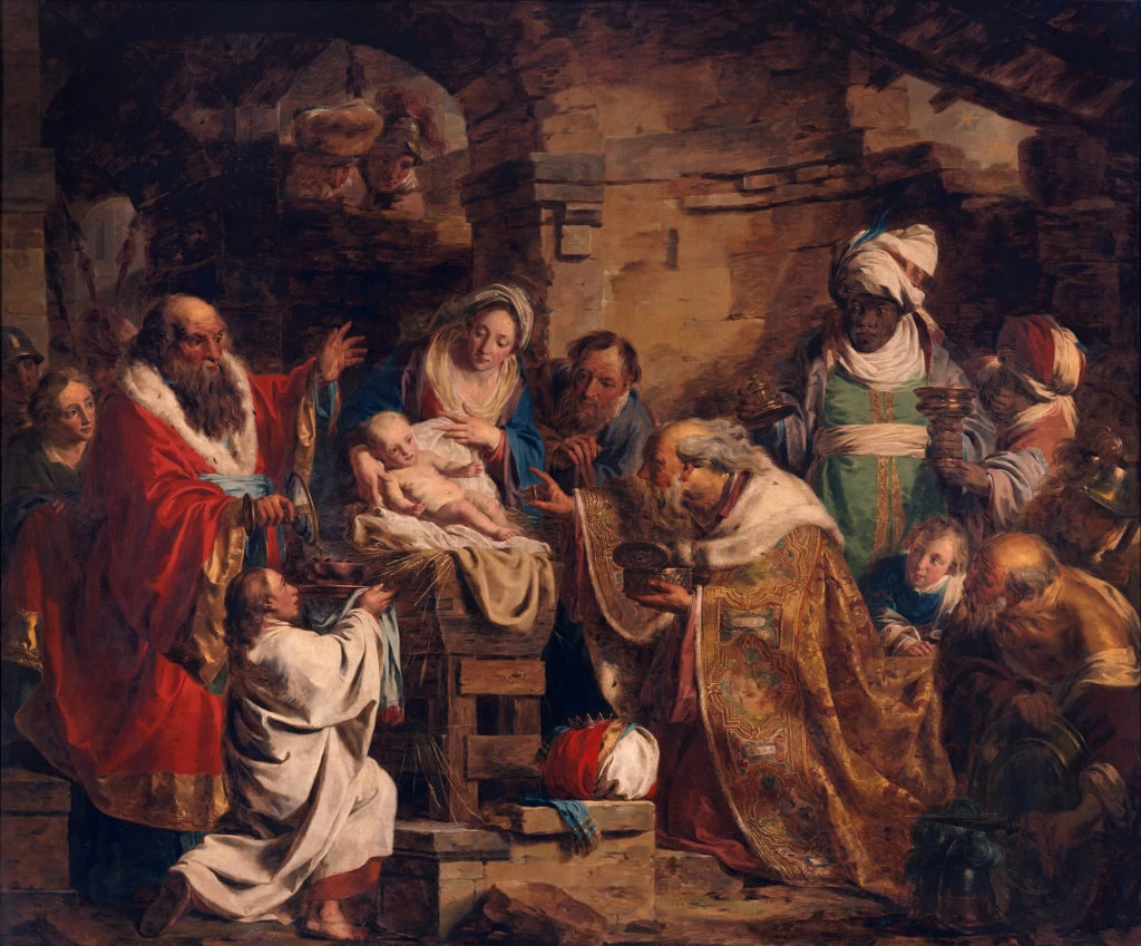 Pieter Jozef Verhaghen - Adorazione dei Magi, M van Museum Leuven, Lovanio